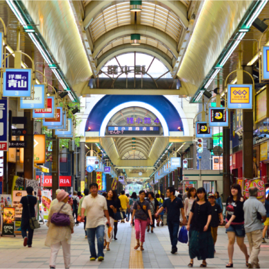 狸小路商店街